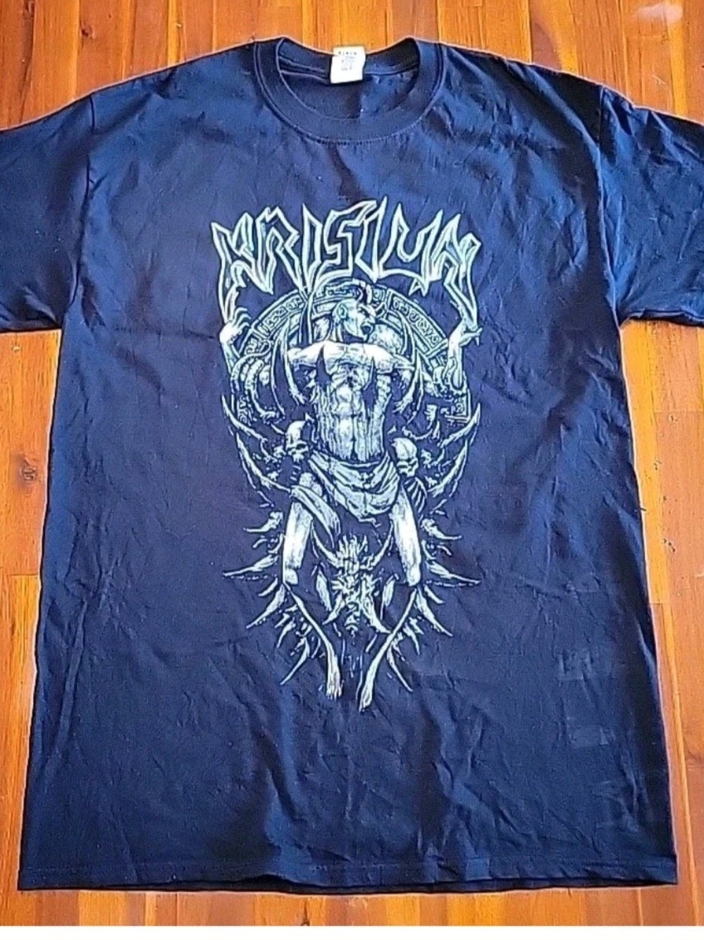 Krisiun Doubled Sided Graphic Band T Shirt Size Medium Nice Pre-owned Condition